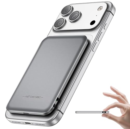 0.4" Ultra Slim Magnetic Portable Charger