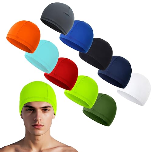 10 Pcs Cooling Skull Caps for Men