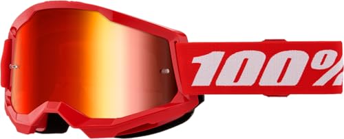 100 Strata Off Road Goggle Red