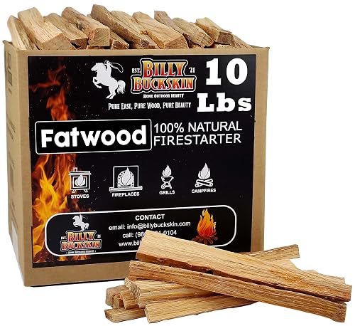 10lb Fatwood Fire Starter Sticks
