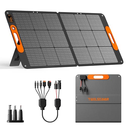 110W Portable Solar Panel for Jackery/EF/Bluetti/Anker/Goal