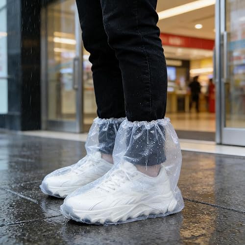 12 Pcs Waterproof Shoe Covers for Rain