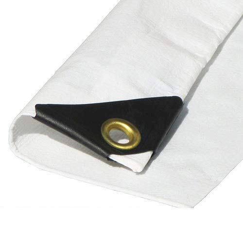 12'X26' 12 mil White Tarp Extra