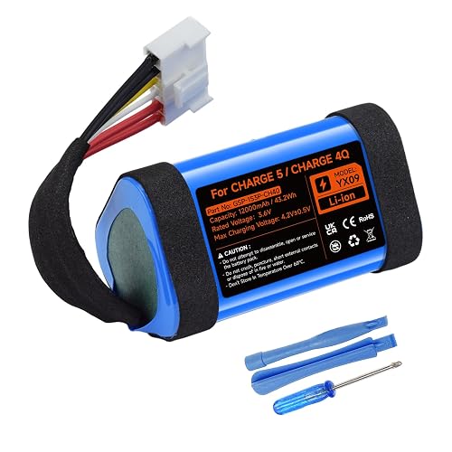 12000mAh Replacement Battery for Charge 5 Portable