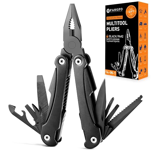 14 IN 1 Multitool Pliers with Pocket
