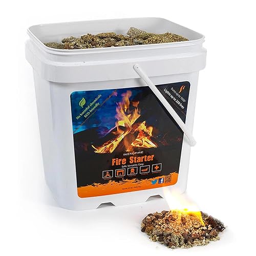 (2 Gallons) Insta-Fire Charcoal Fire Starter Bucket