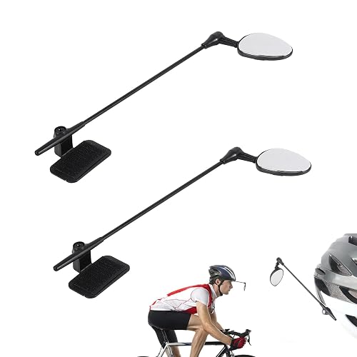 2 PCS Bike Helmet Mirror