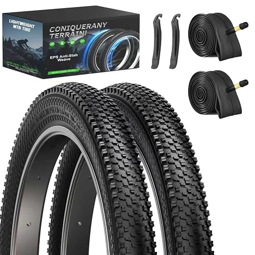 2-Pack Mountain Bike Tires Replacement 20/24/26-inch Bike