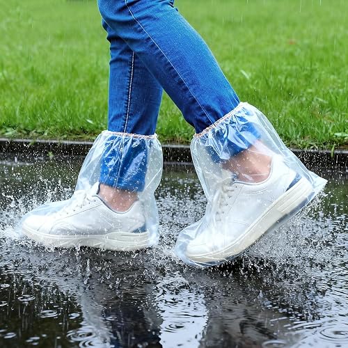 20 Pcs Waterproof Shoe Covers for Rain