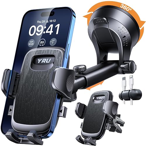 【2026 BEST & Military-Grade】Car Phone Holder Mount