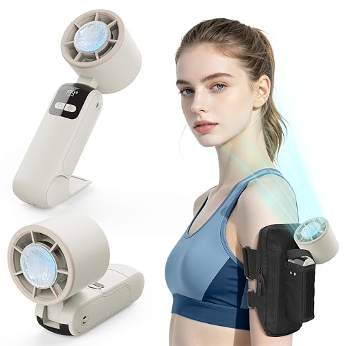 2026 New Portable Ice Cooling Fan With