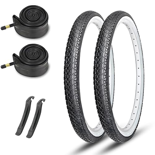 26x2.125 Cruiser Bike Tires: MOHEGIA 2-Pack 26
