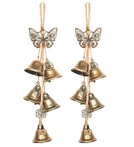 2PCS Witch Bells for Door Knob Protection