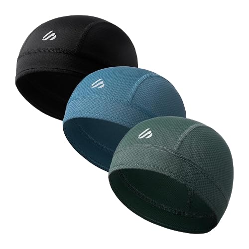 3 Pieces Skull Cap Helmet Liner