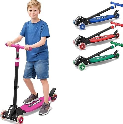 3 Wheel Kids Kick Scooter for Ages