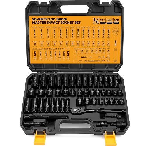 3/8" Drive Impact Socket Set