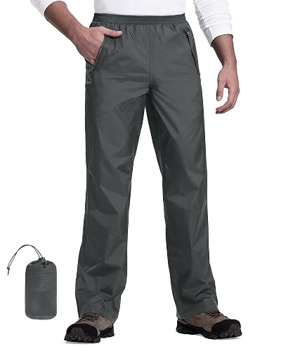 33 000ft Packable Rain Pants for Men
