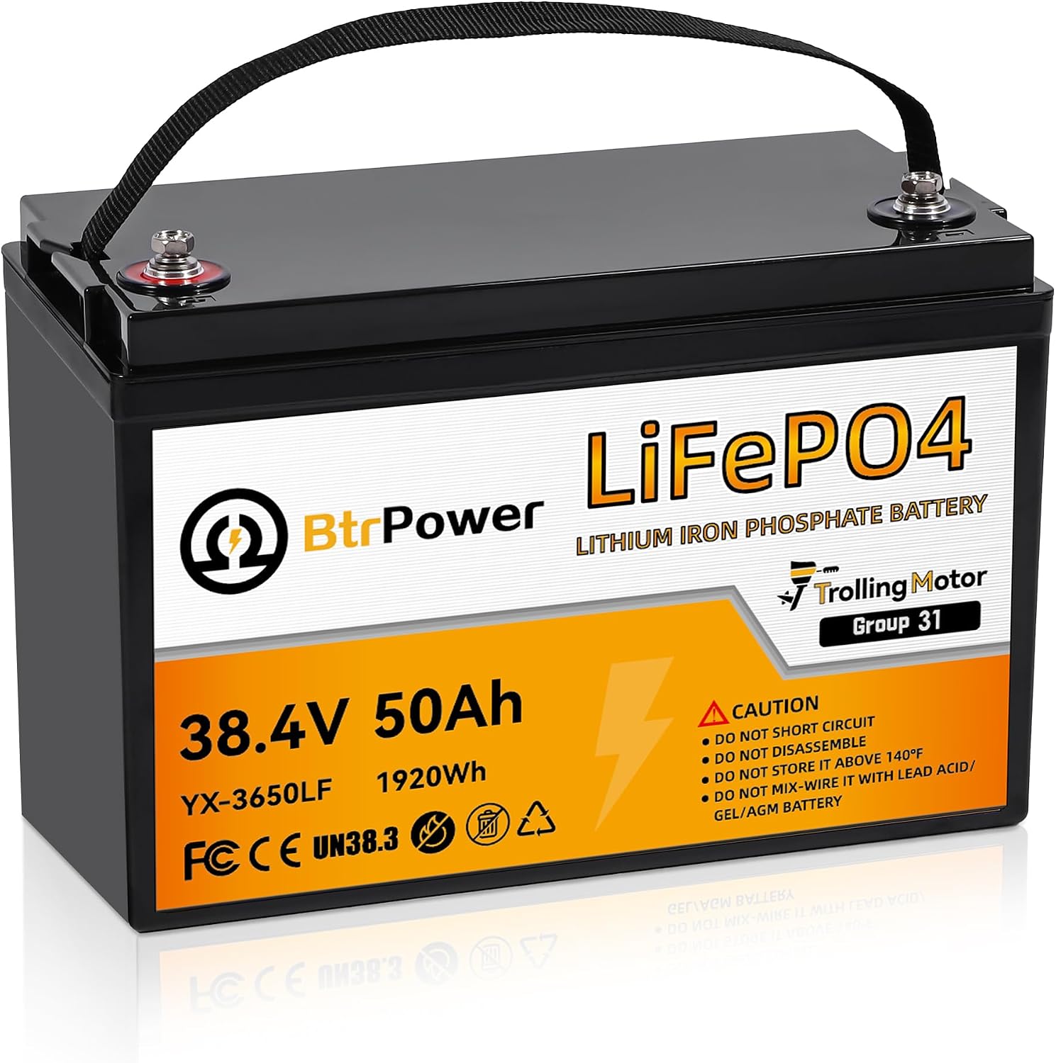 36V Trolling Motors Lithium LiFePO4 Battery