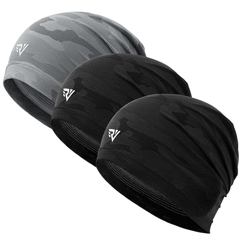3Pcs Cooling Skull Caps for Men Women