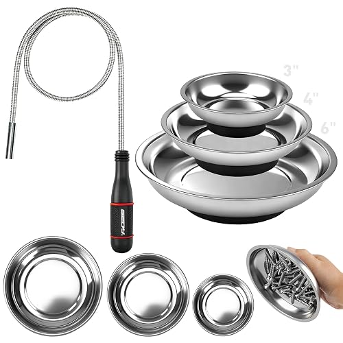 4 Pack Telescoping Magnetic Pickup Tool with