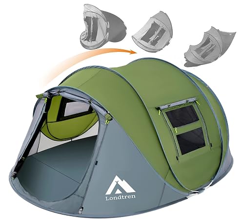 4 Person Easy Pop Up Tent Waterproof
