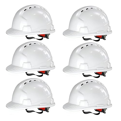 4 Pt. Suspension Hard Hat Bulk Safety