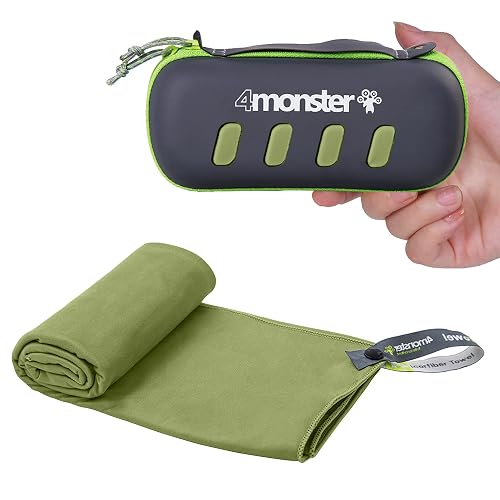 4Monster Towel Super Absorbent-Quick Dry Microfiber