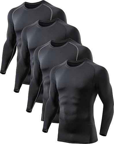 5 or 4 Pack Compression Shirts for