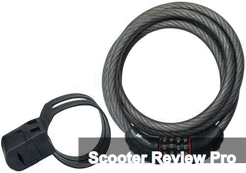 Master Lock Cable Lock, Set Your Own Combination Bike Lock, 6 ft. Long, Black, 8122D Review