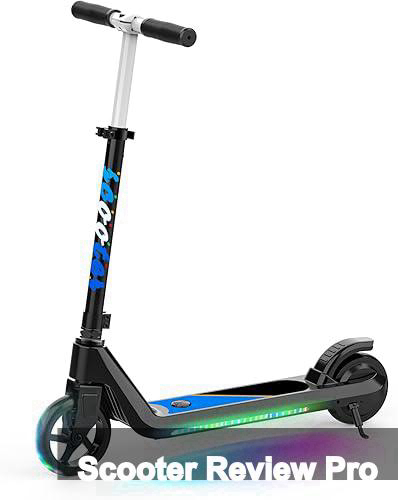 Electric Scooter for Kids Age 6-10, Kick-Start Boost Scooter with Adjustable Speed and Height, Flash Wheel & Deck Lights Review