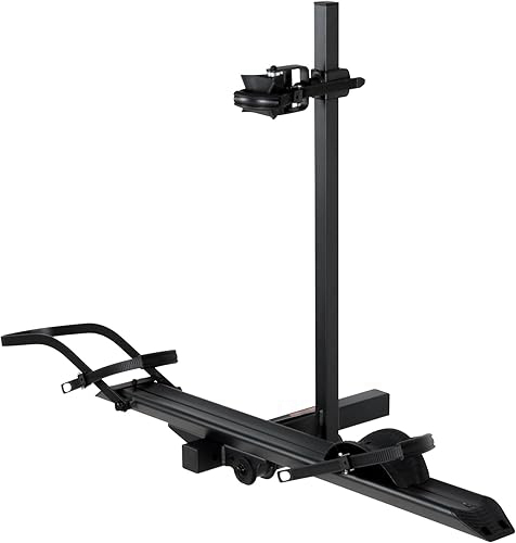 100LBS. Capacity Aluminum 1-Ebike Rack for Bicycles and Electric Bikes, fits Car SUV Van RV and Trailer with 2