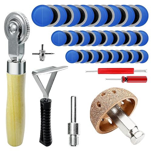53Pcs Tire Patch Kit Heavy Duty