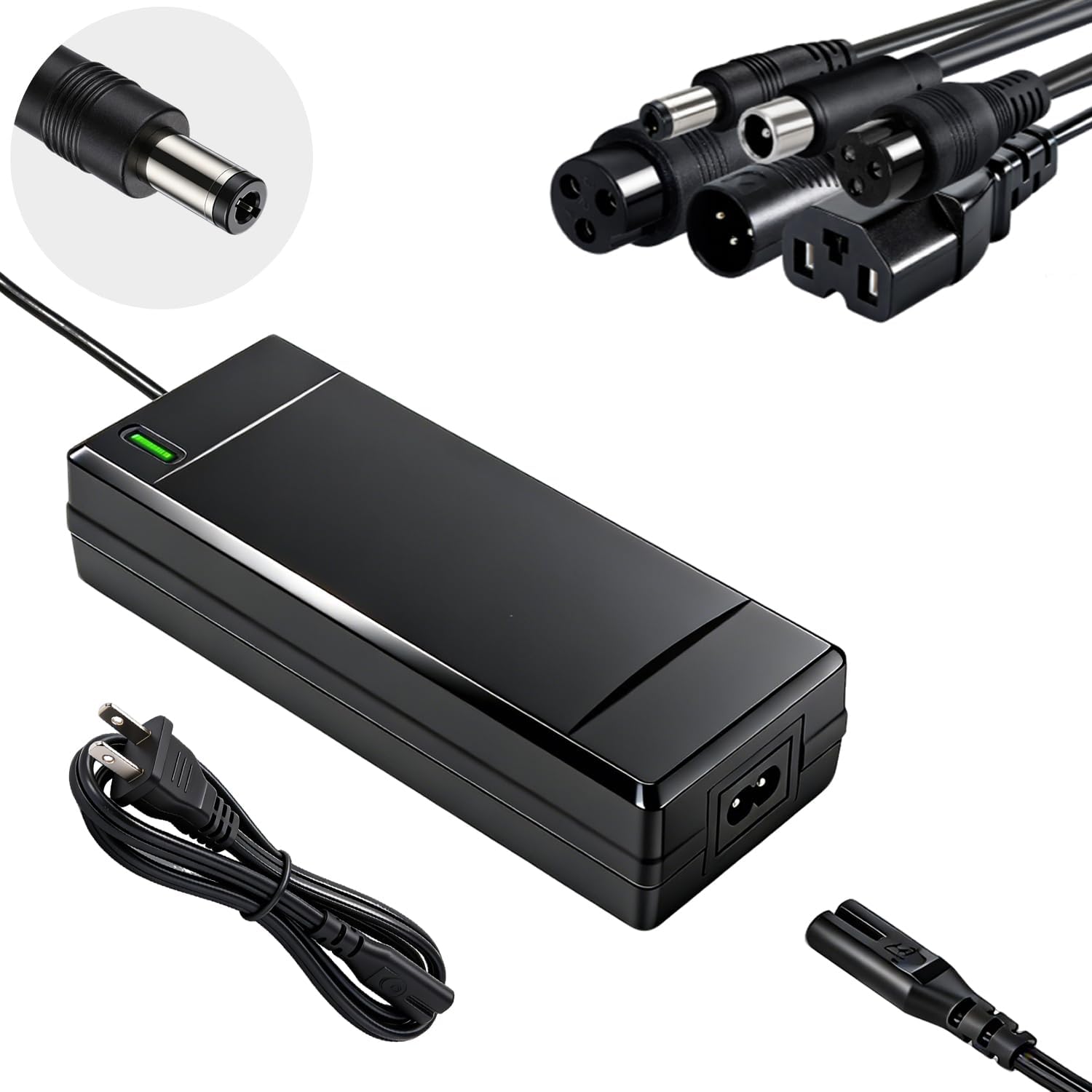 54.6V 2A Fast Charger with 7