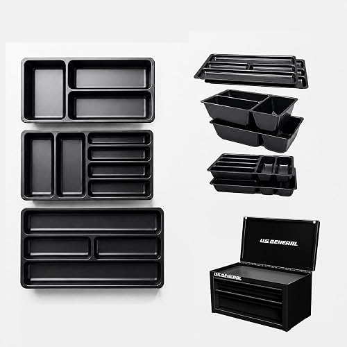 6 Pcs Tool Box Organizer Tray Divider