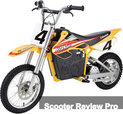 Razor MX650 Dirt Rocket Electric Motocross Off-Road Bike - Yellow Review