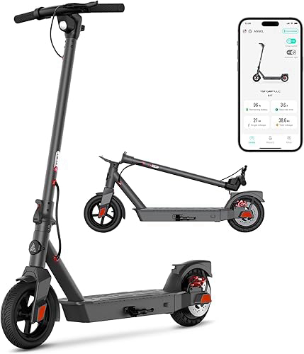 TST Electric Scooter,500W/700W Peak Motor,15/30 Miles Range,18/23 Mph,Foldable E-Scooter with App Control,Last 1 Miles Adult Scooter for Commuting