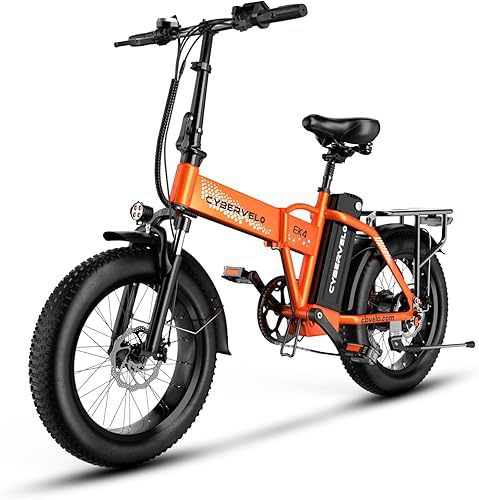 1000W Folding Electric Bike, 48V 20.8AH Large Removable Battery E-Bike, 30+MPH, 80 Miles Max Range, 20