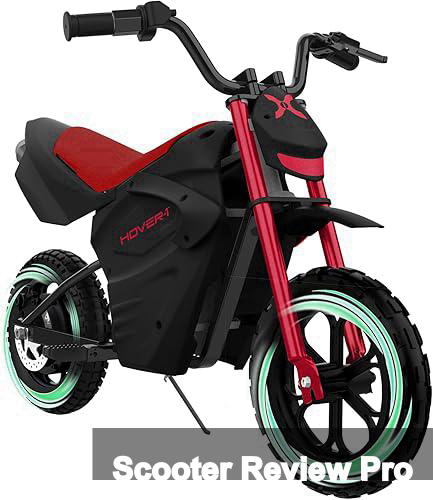 Hover-1 My First Dirt Bike for Kids - 300W Motor, 9MPH Max Speed, 9 Mile Range, 12” Off-Road Tires, 120LB Max Weight, Twist Grip Throttle & Rear Disc Brake Electric Dirt Bike for Kids Ages 5+ Years Review