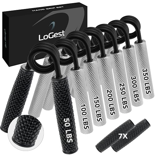 7 Pack Logest Metal Hand Grip Set