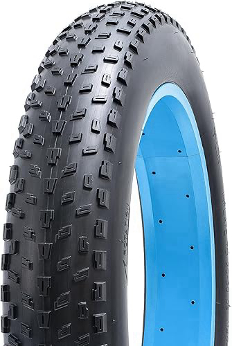 20x4.0 Electric Bike Tire 20 inch Fat E-Bicycle tire Suitable for 20x4 20 X 4.0 MTB/E-Bike Folding Replacement Fat Bike Tire (Single)