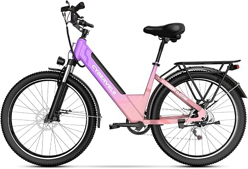 1000 Peak Electric Bike for Adults,up 80 Miles Removable Battery Ebike, 26
