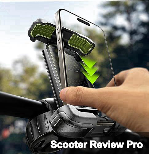 LISEN Bike Phone Holder, [Super Easy Install] Ultra Stable Motorcycle Phone Mount, Bicycle Handlebar Holder Mount for Adults Kids, Bike Bicycle Ebike Gear Accessories, for iPhone Samsung Google Pixel Review