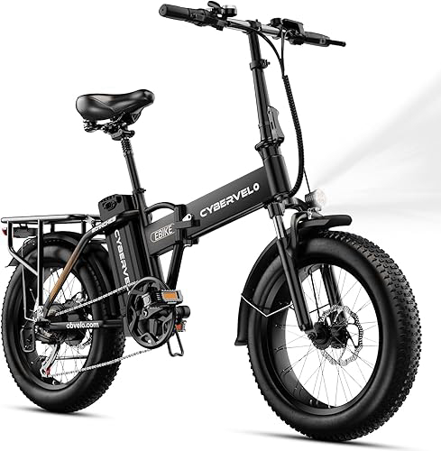1000W Folding Electric Bike,48V 20AH Removable Battery EBike,30+MPH,80 Miles Max Range Electric Bike for Adults, 20