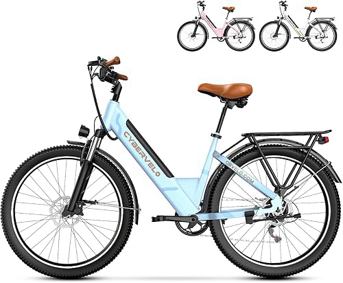 1000W Ebikes for Adults，80 Miles Max Range Removable Battery Ebike，26