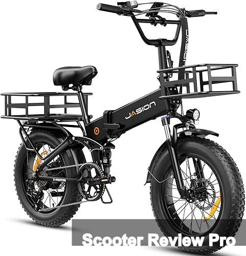 Jasion X-Hunter Foldable Electric Bike - 1400W Peak