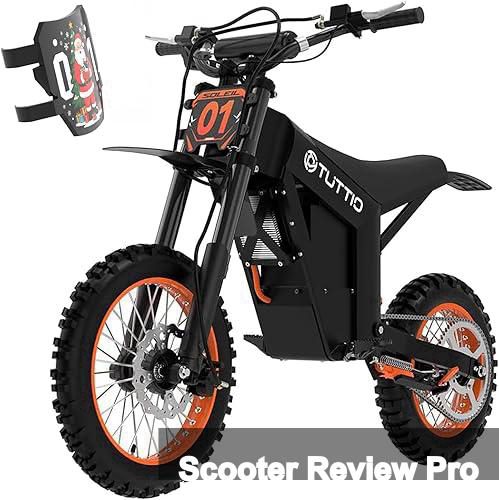 Tuttio Soleil01 Electric Dirt Bike for Teens Adults with Black Suspension Fork, UL Certificate Review