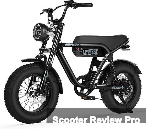 ACTBEST 16"/20"/26" Fat Tire Electric Bike for Adults/Teens, 1200W/1500W Peak Motor, 25MPH/28MPH & 55-75 Miles Long Range, Full Suspension All-Terrain eBike for Mountain,Snow,Sand Review