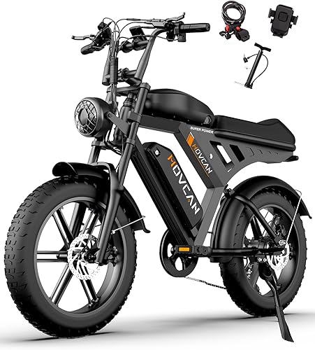 MOVCAN V30 Series Electric Bike for Adults,3000W/1500W/1000W Motor, 20