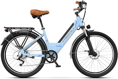 1000W Ebikes for Adults，80 Miles Max Range Removable Battery Ebike，26