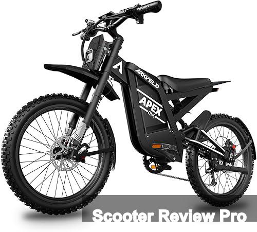 Electric-Dirt-Bike for Adults-Mountain-Motorcycle with 1536Wh Battery 32AH, Max 37 MPH and 80Miles Range E-Bike, Peak 3000W Brushless Motor, 25Inch Fat Tire and Front Fork Suspension Review